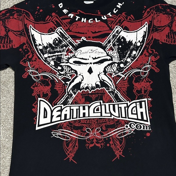 Vintage 90s Brock Lesnar Death Clutch UFC Shirt - Picture 2 of 6